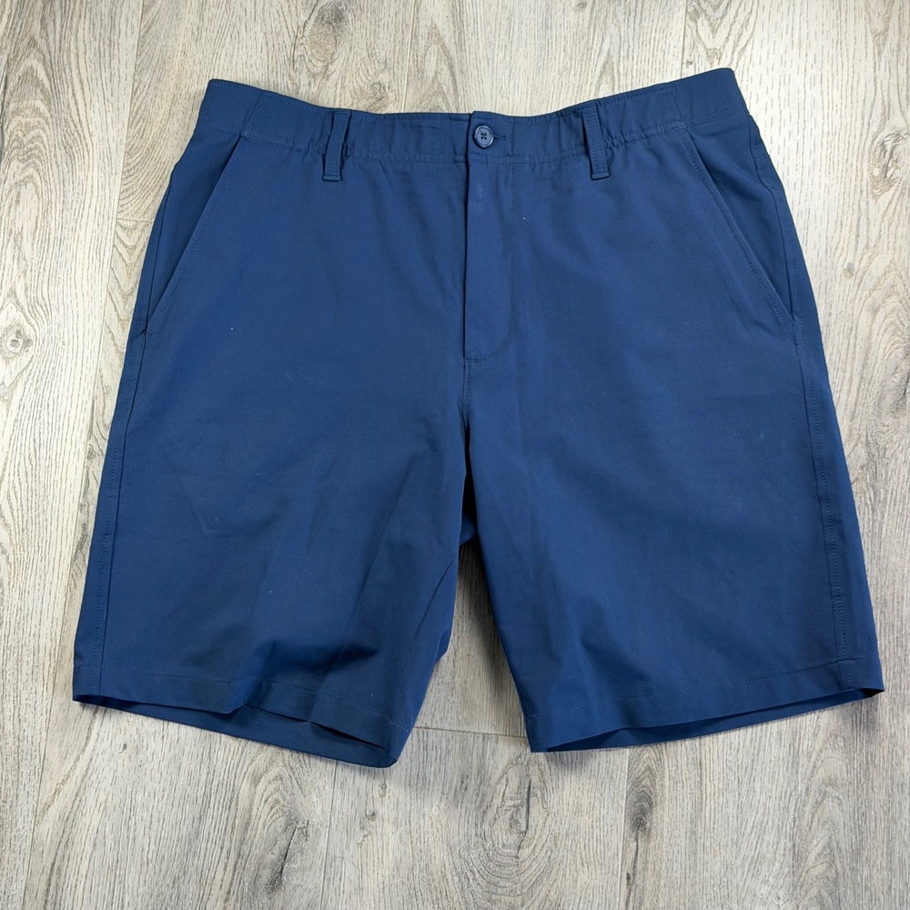 Under Armour Drive Golf Shorts Mens 36 Academy Blue Performance Stretch